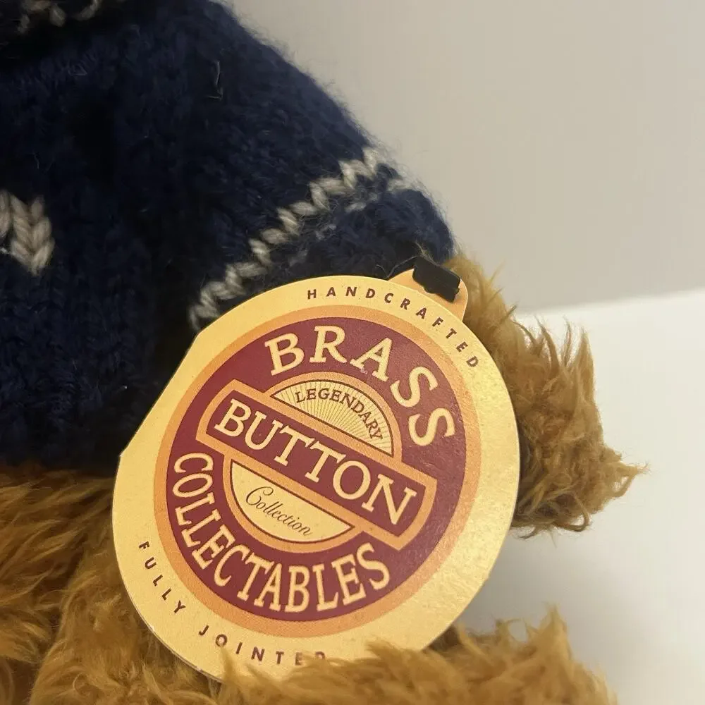 Pickford Bears Brass Button Collectibles Tango Plush Teddy Anchor Sweater 1997